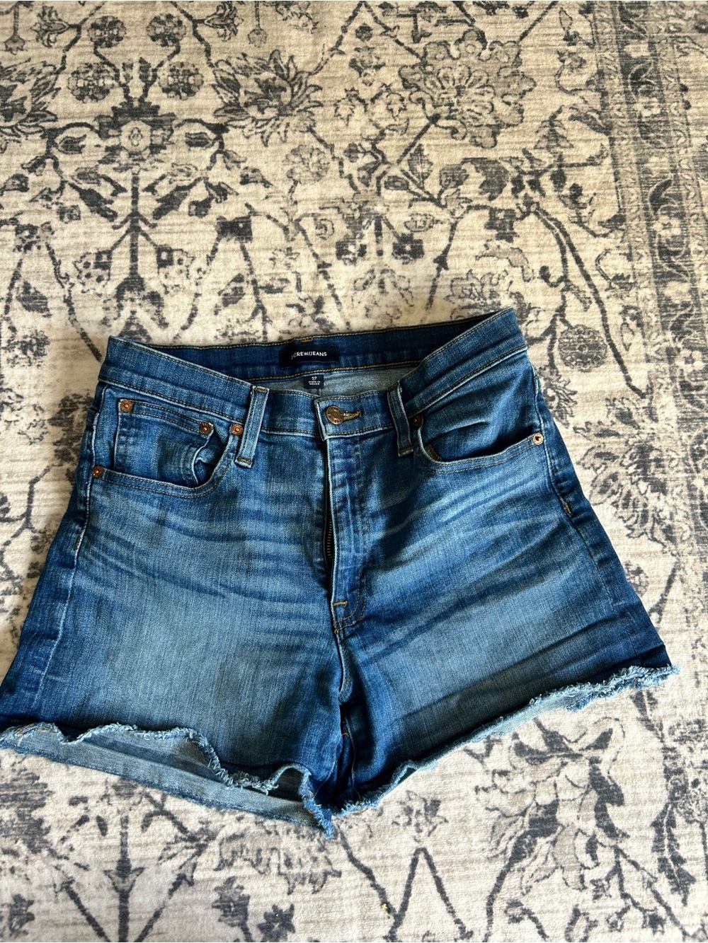 J. Crew Blue Denim Cutoff Shorts